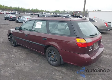 2001 Subaru Legacy L из США, поврежденный, VIN 4S3BH635317309773